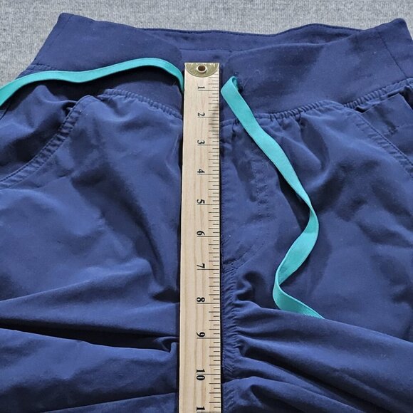 Figs Scrub Pants Womens XXS Yola Navy Blue FREEx Lined  High Waist W23SW2007 - Picture 5 of 14